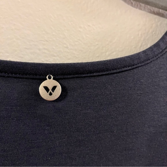 Livi Active - Lane Bryant Blue Long Ruched Tank Top - 18/20 2X - Picture 7 of 8